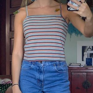 Brandy Melville rainbow tank top
